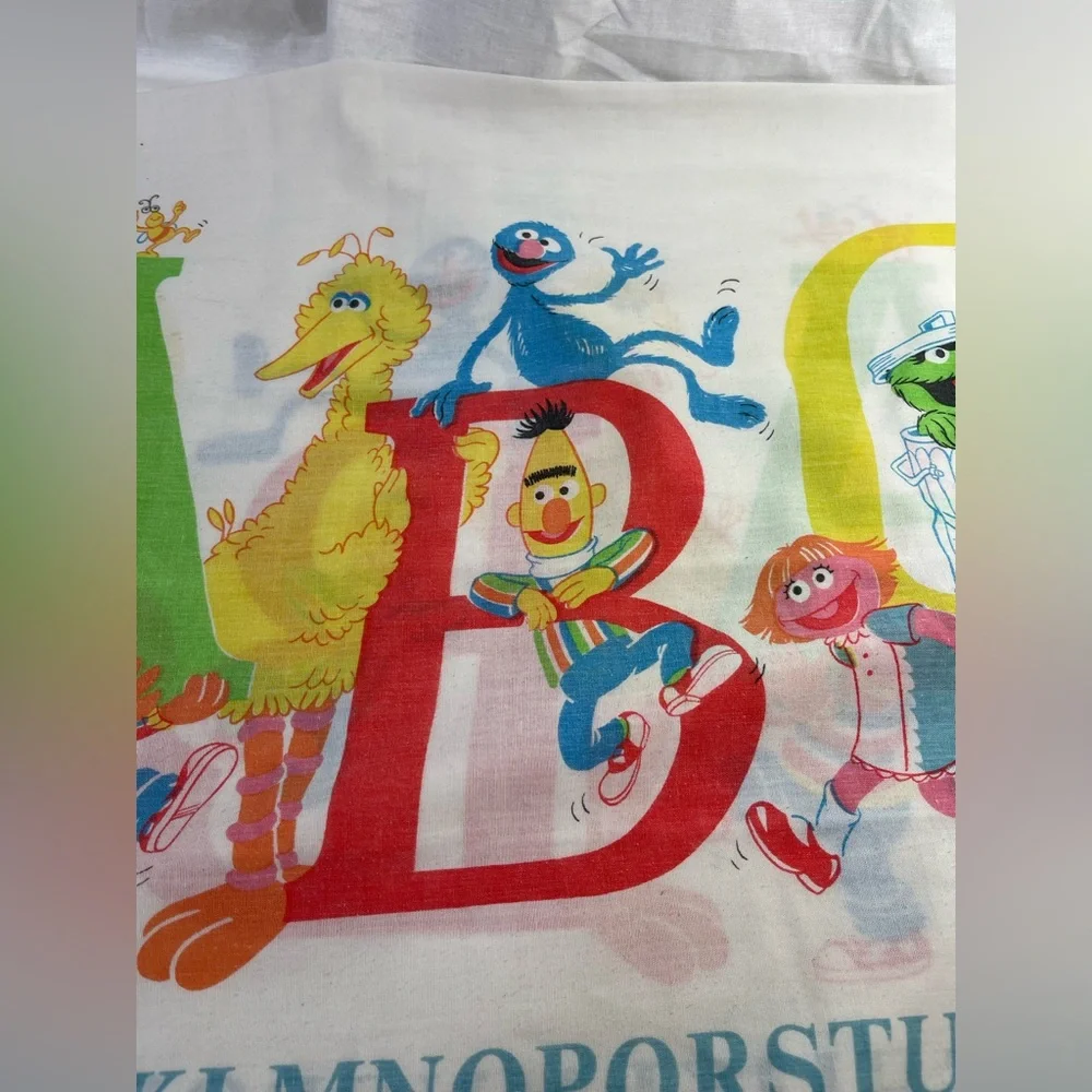 Vintage Sesame Street Pillowcase